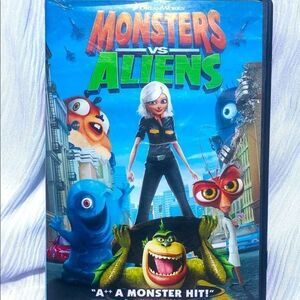 😍 Dreamworks DVD Monsters vs Aliens. Like New